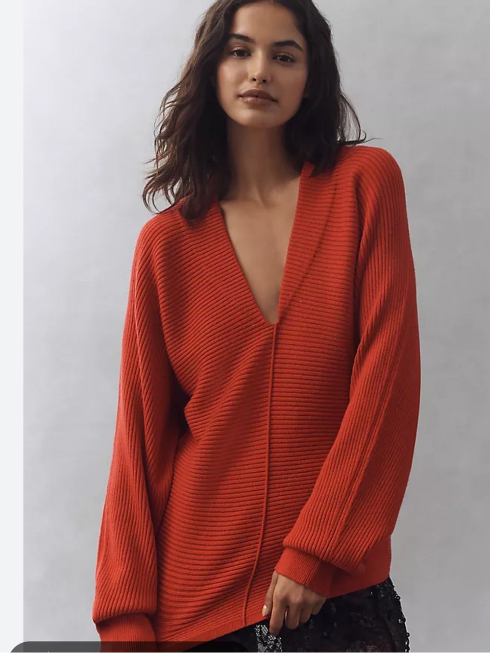 Nwt Maeve plunge vneck sweater